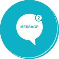 Message Bubbles Vector Icon