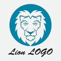 icono de vector de plantilla de logotipo de león