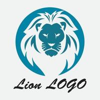 icono de vector de plantilla de logotipo de león