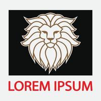 Lion Logo Template vector icon