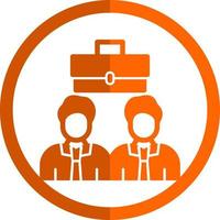 Business Team Vector Icon Design