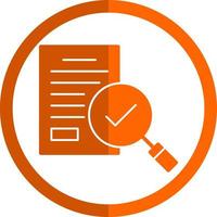 Audit Staff Vector Icon Design