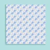 Vector seamless pattern. Modern stylish texture. Repeated retro geometric pattern with hexagonal tiles