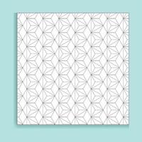 Seamless abstract geometric chains pattern. Vector Illustration.