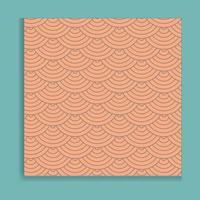 Seamless abstract geometric chains pattern. Vector Illustration.