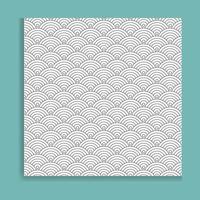 Seamless abstract geometric chains pattern. Vector Illustration.