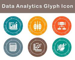 Data Analytics Vector Icon Set