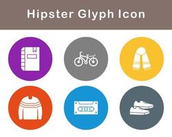 Hipster Vector Icon Set