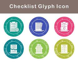 Checklist Vector Icon Set