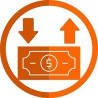 Cash Flow Vector Icon Design