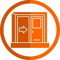 Exit Vector Icon Design