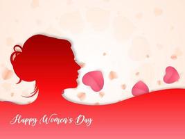 International Women's Day celebration 8 march background design vector