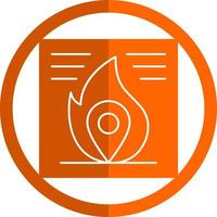 Heat Maps Vector Icon Design