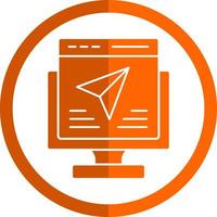 Landing Page Vector Icon Design
