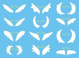 wing vector design illustration isolated on white background