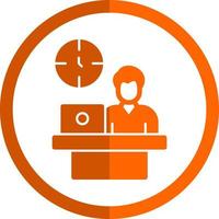 Office Life Vector Icon Design