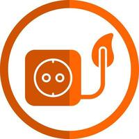 Eco Socket Vector Icon Design