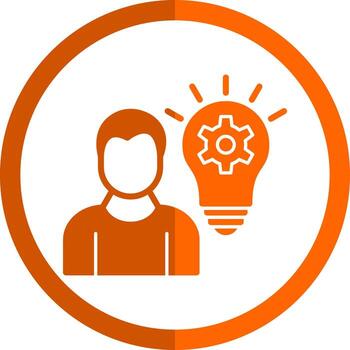 Idea Generation Vector Icon Design