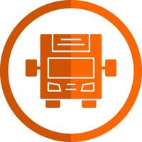 Bus Display Vector Icon Design