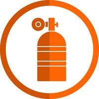 Oxygen Tank Vector Icon Design