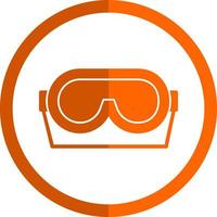 Goggles Vector Icon Design