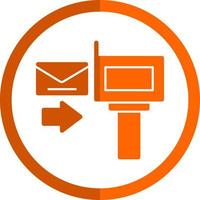 Direct Mail Vector Icon Design