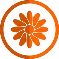 Calendula Vector Icon Design