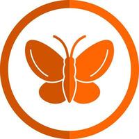 diseño de icono de vector de mariposa