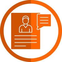 Hr Consulting Vector Icon Design