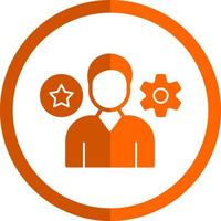 Employee Skills Vector Icon Design