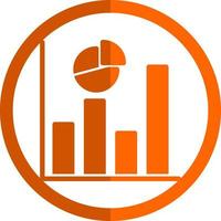 Market Forecast Vector Icon Design