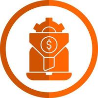 Conversion Rate Optimizer Vector Icon Design