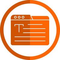 Copywriting Vector Icon Design