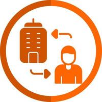 Business To Consumer Vector Icon Design