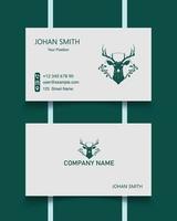 Professional business card  design for you smart business vector