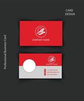 Free business card template design vector