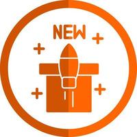 New Product Launch Vector Icon Design