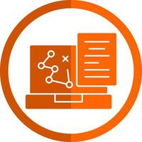 Digital Strategy Vector Icon Design