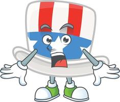 Uncle Sam Hat Icon Design vector