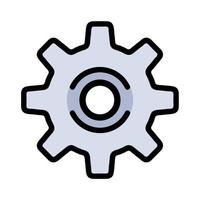 Illustration Vector Graphic of configuration, gear, settings icon