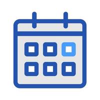 Illustration Vector Graphic of schedule month, event date, calendar icon