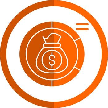 Asset Allocation Vector Icon Design