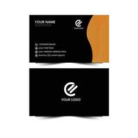 Creative Business Card Template free Vector