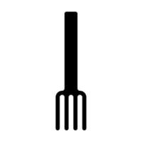 Fork line icon isolated on white background. Black flat thin icon on modern outline style. Linear symbol and editable stroke. Simple and pixel perfect stroke vector illustration.