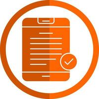 Digital Contract Vector Icon Design