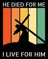 Jesus Christ carrying cross, christian background with text vector