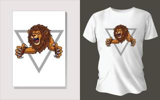 negro y blanco tee camisa diseño vector