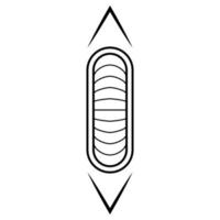 Icon scroll up down, mouse arrow button, navigation cursor screen vector