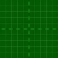 Oscilloscope screen technology, flat grid for engineering measurements lab vector