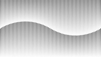 línea vertical espejismo ola, sin costura modelo liso, resumen óptico antecedentes vector